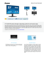 iiyama ProLite XU2793HS-B5 27 Inch Full HD IPS Monitor Owner's manual