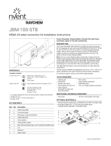 nVent RAYCHEMJBM-100-STB NEMA 4X-Rated Connection Kit