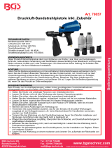 BGS Druckluft Sandstrahlpistole Operating instructions