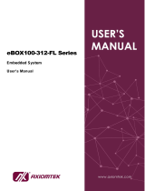 AXIOMTEK eBOX100-312-FL User manual
