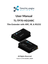 Techlogix TL-TP70-HD2ARC 70m Extender User manual