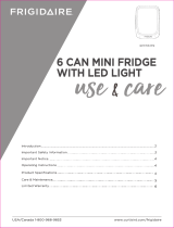 Frigidaire EFMIS179 6 Can Mini Fridge User manual
