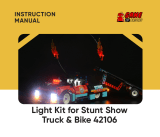 Game Of Bricks42106 Light Kit for Stunt Show Truck and Bike