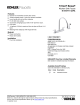 Kohler K-810T71-4AFA-CP Installation guide