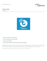 Optoma TapCast Owner's manual