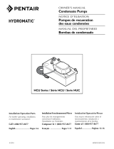 Pentair HCU Series Condensate Pumps Owner's manual