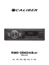 Caliber RMD 056DAB-BT Car radio 4×75 Watts User manual