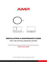 AMP Lighting APL-3037-B-BZ Installation guide