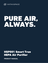 Hathaspace HSP001 Smart True Hepa Air Purifier User manual