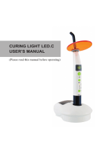 Woodpecker LED-C Portable LED Curing Light User manual