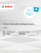 Bosch MUM9GX5S21 Operating instructions