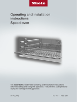 Miele H 7240 BM Operating instructions