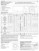 Whirlpool INDESIT Washing Machine User guide