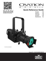 Chauvet Professional Ovation Rêve E-3 IP Reference guide