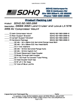 SDHQLexus LX 570 ARB Air Compressor Mount
