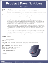 Carlinkit CPC200-Tbox Ai Box CarPlay Owner's manual