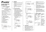 Pro sKit PD-301 12 Inch Electronic Caliper User manual