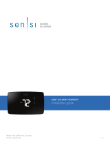 Sensi 1F76U-22WFB Series Lite Smart Thermostat Installation guide