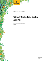 Promega A2991 Wizard Enviro Total Nucleic Acid Kit User manual