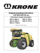 Krone BA BiG X 600-2/700-2/770-2/850-2/1100-2 Operating instructions