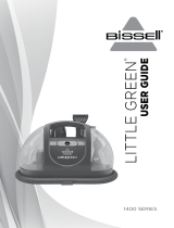 Bissell 1400 Series LITTLE GREEN Portable Carpet and Upholstery Cleaner User guide