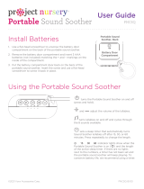 Project Nursery PNCSQ Portable Sound Soother User guide