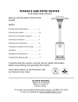 AZ Patio Heaters HLB-2400 BRZ User guide