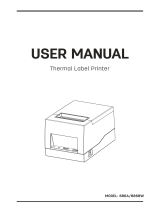 Deli E886BW Wireless Thermal Label Printer User manual