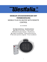 Westfalia Steckdosenheizer Operating instructions