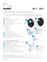 ResMed Air10 SD Card Data Transmitter User manual