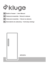 KLUGE KF2197J Built-in Freezer User manual