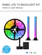 EXPERT4HOUSE K88-02 RGBIC LED TV Backlight Kit User manual