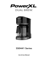 PowerXLSS0441 Series Dual Brew Coffee Maker Machine