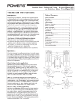 Powers Process Controls 6504235 Installation guide
