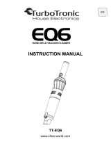 Turbotronic TT-EQ6 Hand-Held Vacuum Cleaner User manual