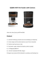 petrust QQ005 WiFi Pet Feeder User guide