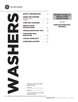 GE Appliances GFW148 Front Load Washer User manual