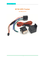 ICAR IK720 GPS Tracker User manual