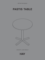 Hay Pastis Dining Table User manual