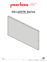 PEERLESS-AV DS-LEDTK Series SEAMLESS Universal Trim Kit Installation guide