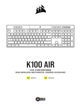 Corsair K100 Air RGB Wireless Mechanical Gaming Keyboard User manual