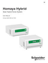 Schneider Electric Homaya Solar Hybrid Home System 1500 User guide
