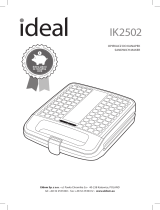 ELDOM IK2502 IDEAL User manual