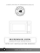 Vinotemp BR-MW BI22-S Microwave Oven Installation guide