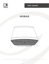 AUDAC NOBA8 Compact 8 Inch Bass Cabinet User manual