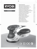 Ryobi ROS300 300W Corded Random Orbit Sander User manual