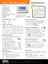 EPH ControlsVision33R47-RF 4 Zone RF Programmer