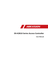 Hikvision DS-K2814 User manual