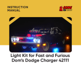 Game Of Bricks 42111 Light Kit for Fast and Furious Dom’s Dodge Charger User manual