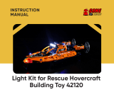 Game Of Bricks42120 Light Kit for Rescue Hovercraft Building Toy